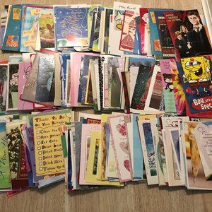 375+ Card FRONTS Bday Xmas Anniversary Etc